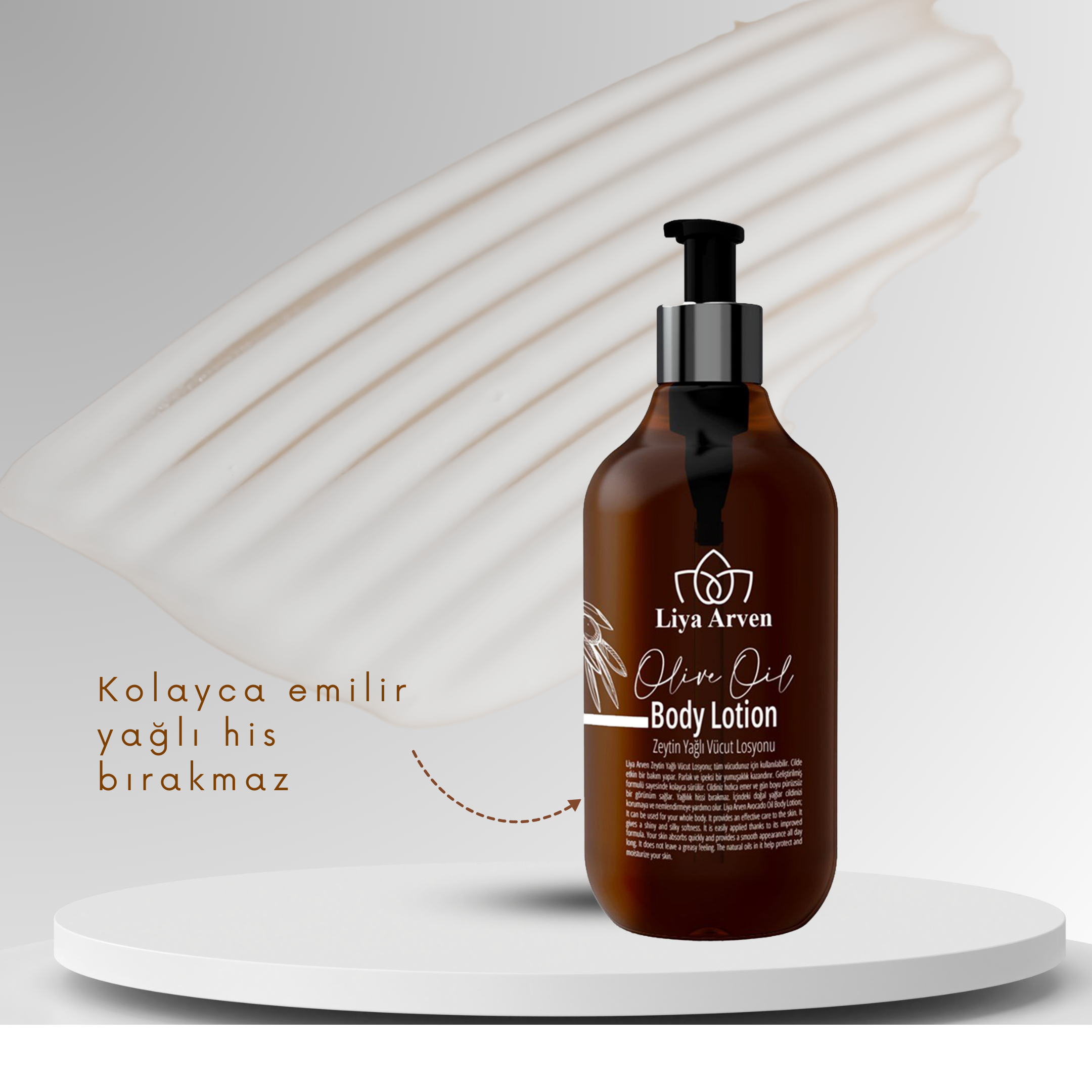 Zeytin Yağlı Vücut Losyonu - 500ml