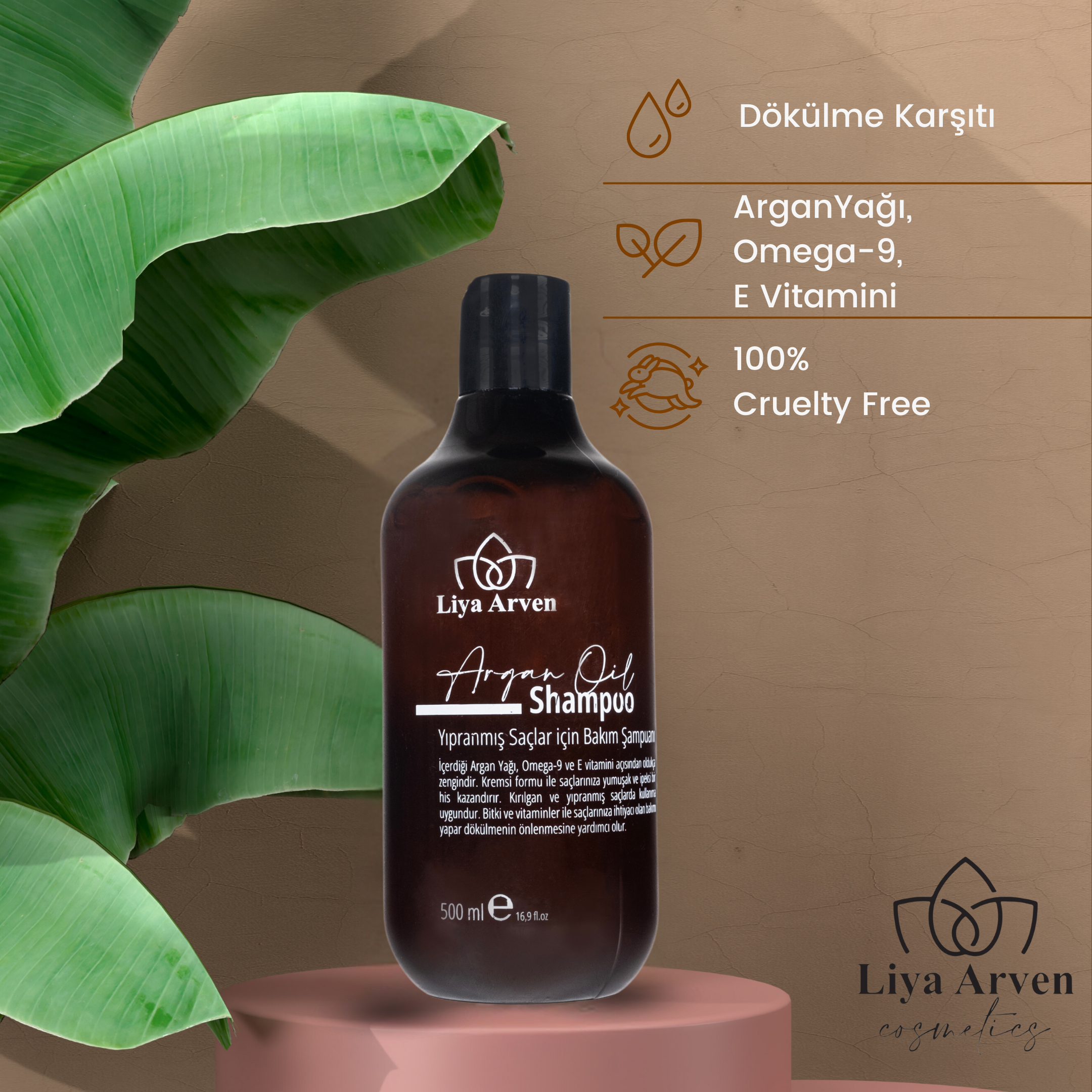 Dökülme Karşıtı Argan Şampuan - 500ml