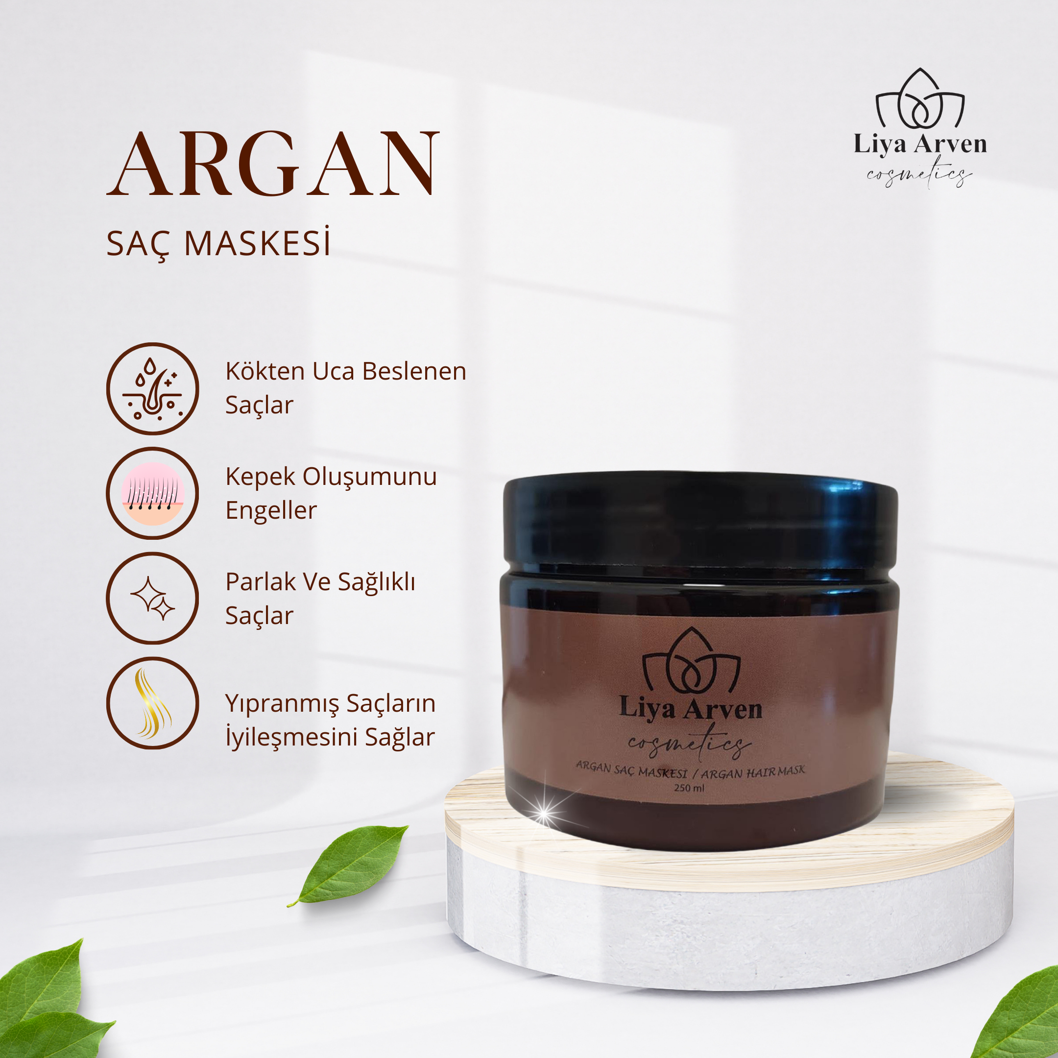  Argan Saç Maskesi - 250ml