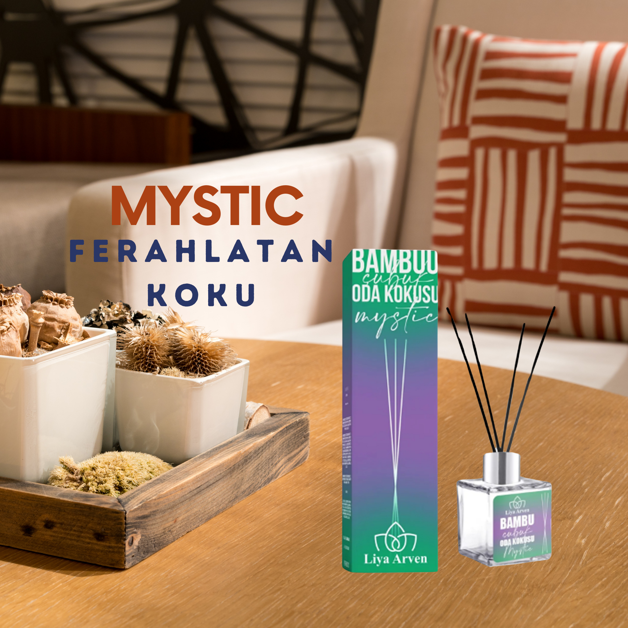 Bambu Çubuk Oda Kokusu Mystic - 50ml