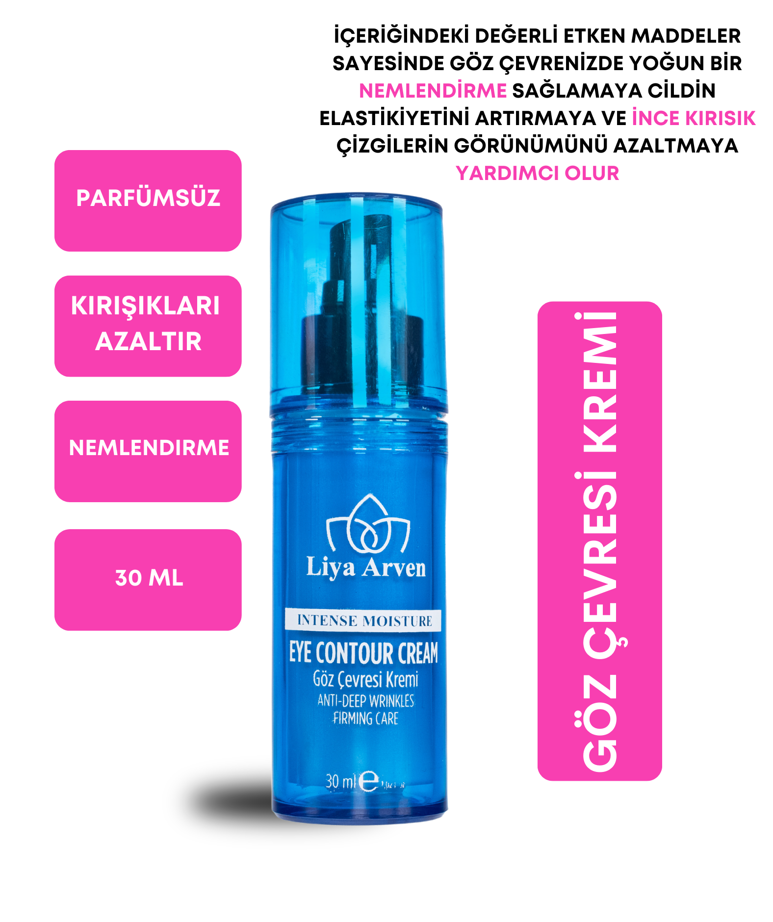 Yaşlanma Karşıtı Göz Çevresi Kremi - 30ml